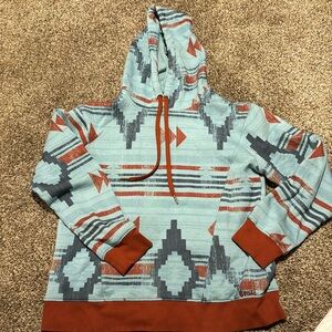 Cruel Girl Aztec Hoodie. Fabric is very soft. Like new. Size Medium.